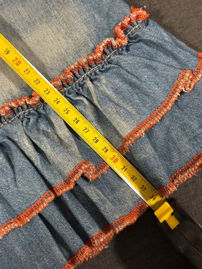 Mini jupe en Jean Vintage Jennyfer Taille 36 Neuve - photo numéro 8