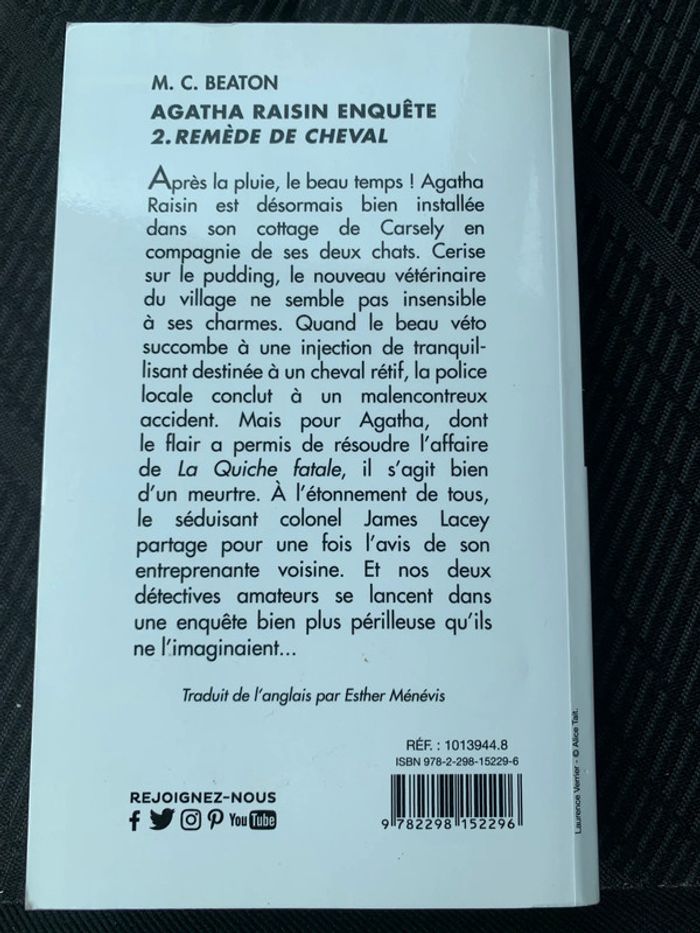 Agatha Raisin enquête Remède de Cheval - photo numéro 2