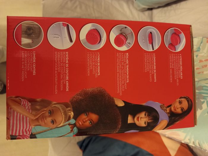 Machine à coudre barbie - photo numéro 5