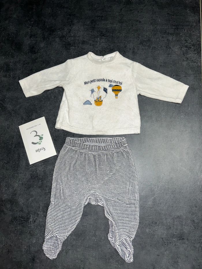 Pyjama bébé « montgolfières »