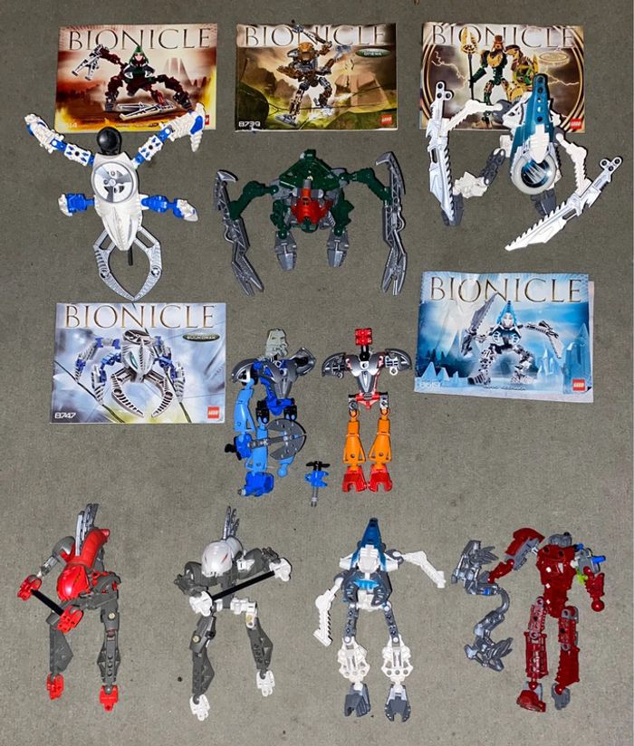 Grand lot Lego Bionicle X15 - photo numéro 2