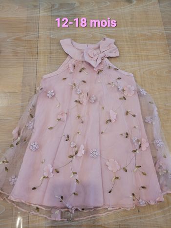 Robe de soirée 12-18 mois
