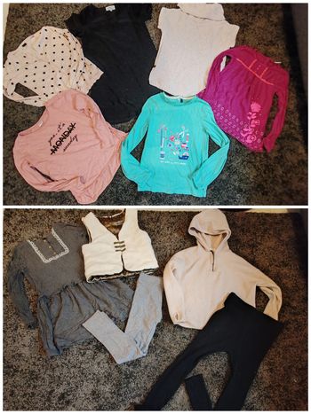 Lot vêtements fille 10 ans automne hiver