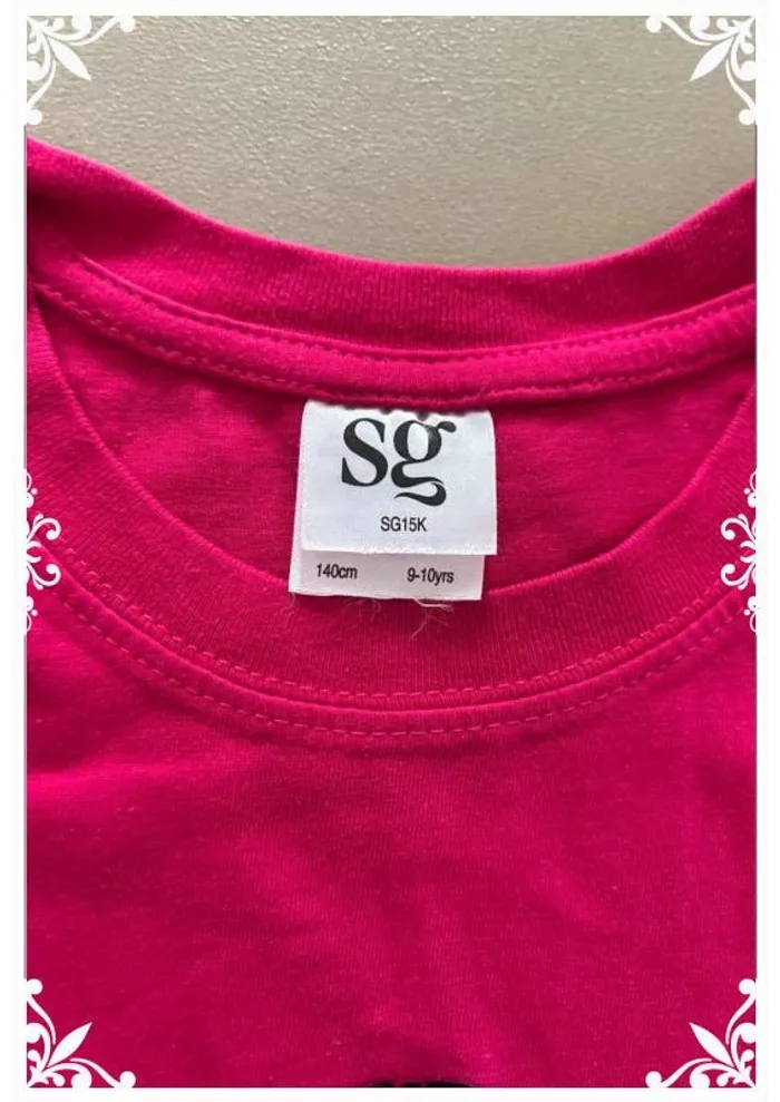 T-shirt fille 10 ans Pickto « Je suis ta fille » - photo numéro 4