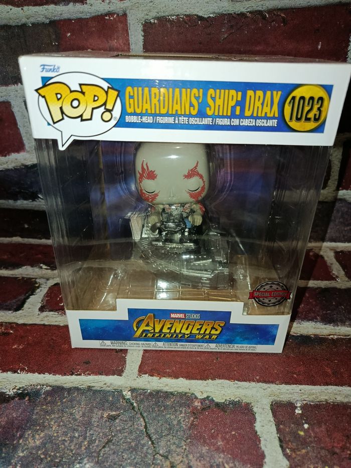 Funko pop édition spéciale les gardiens de la galaxie Drax - photo numéro 1