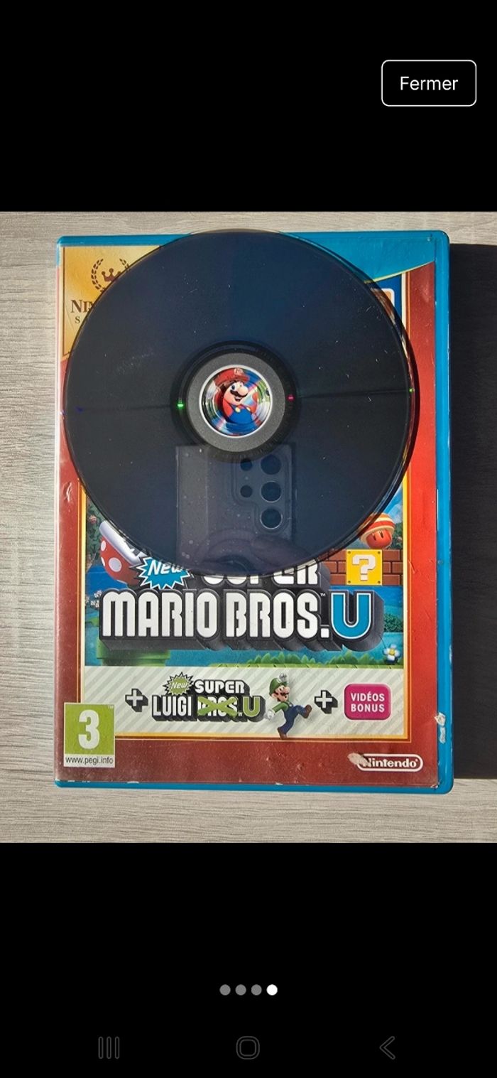 Jeu Wii U super mario Bros.U - photo numéro 4