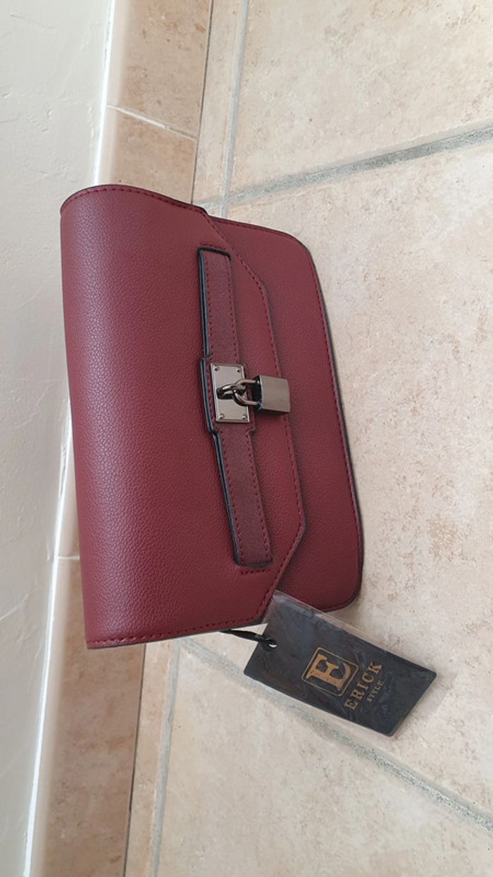 Sac a main bordeaux