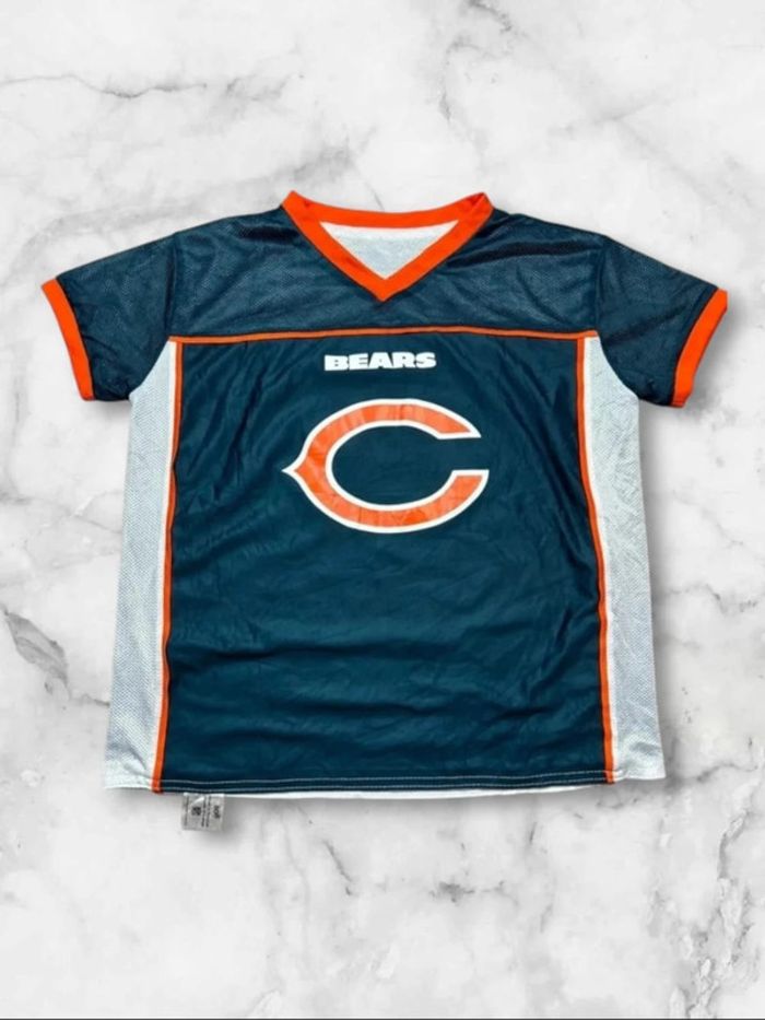 Maillot NFL Flag Football réversible Chicago Bears Youth XL équivalent M femme