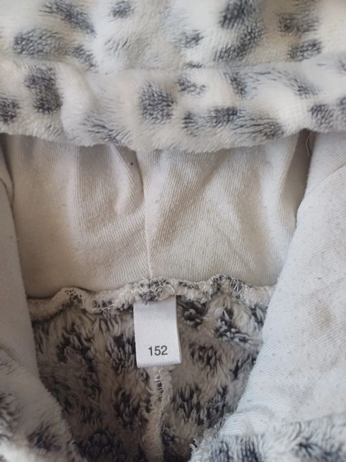 Combipyjama panthère blanc et noir - photo numéro 4