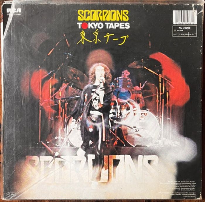 Célèbre album live de scorpions « Tokyo tapes » - photo numéro 2