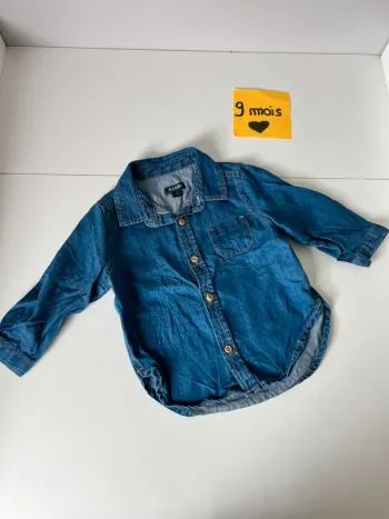 Chemise 9 mois bébé garçon
