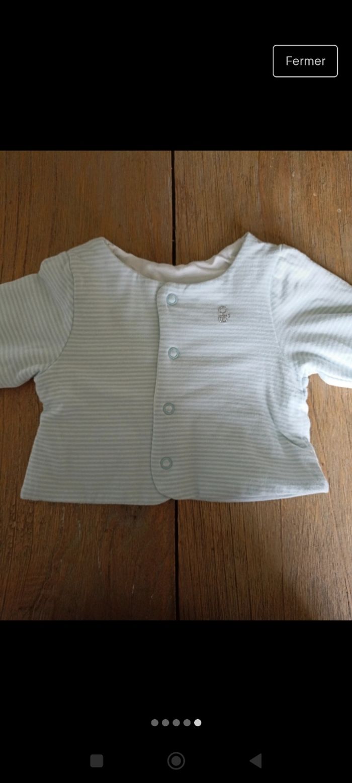 Lot de 2 gilets 1 mois - photo numéro 5