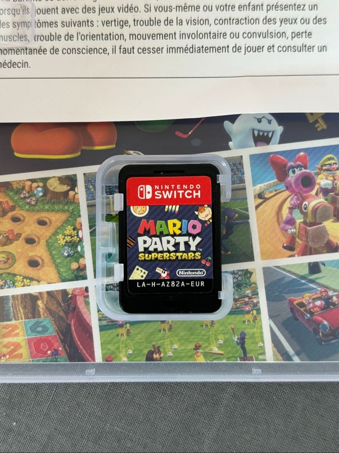 Jeu switch Mario party superstars - photo numéro 2