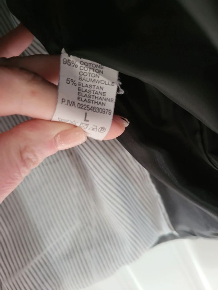 Blazers / Veste de tailleur Grise taille L - photo numéro 2