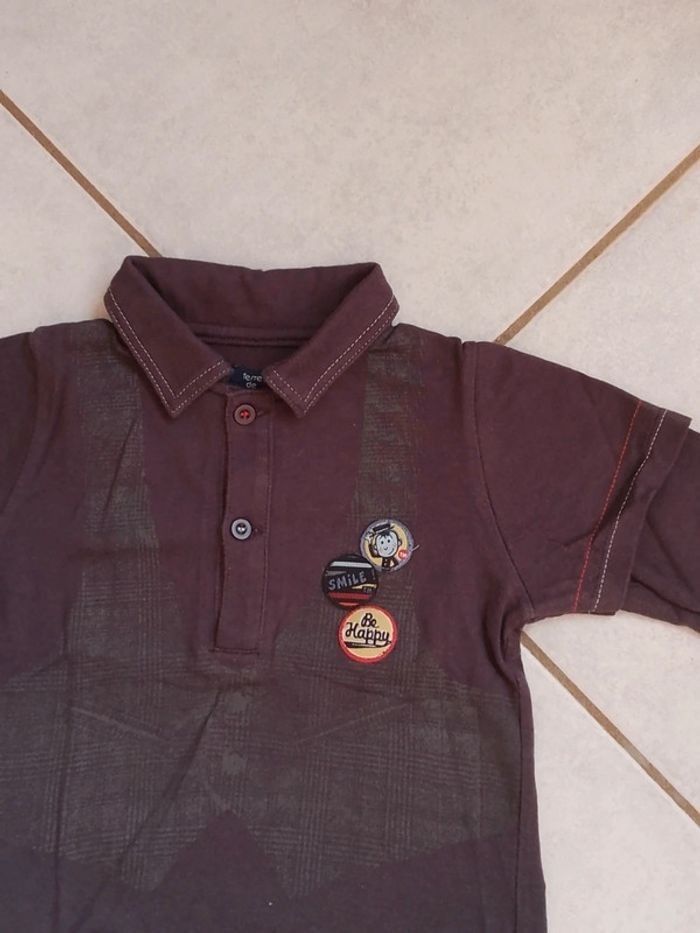 Polo garçon Terre de Marins 12 mois - photo numéro 2