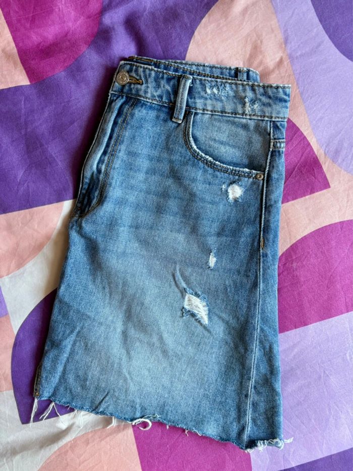 Jupe en jeans trapèze Pimkie 40 - photo numéro 6