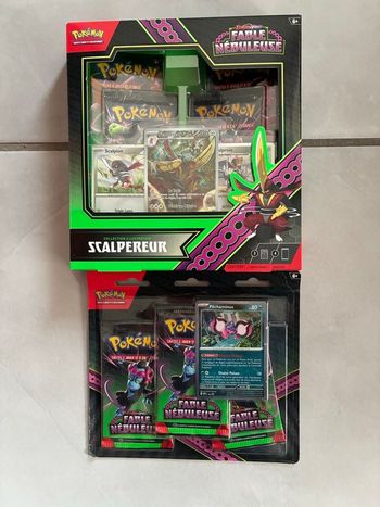 Lot coffret Scalpereur + 1 tri pack fable nébuleuse