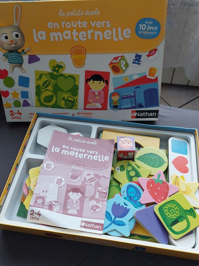 Jeux En route vers la maternelle de chez Nathan - photo numéro 2