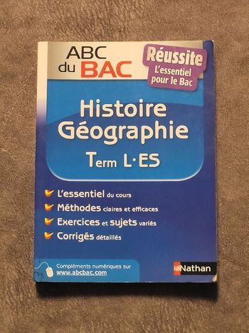 Abc Bac Reussite Hist Geo T L Par Pierre-Marie Imbert