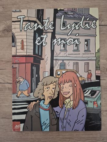 Bande dessinée Tante Lydie et moi