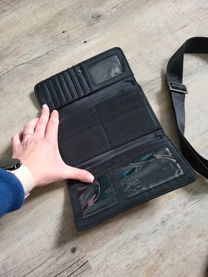 Sac bandoulière + Porte feuille Little Marcel - photo numéro 4