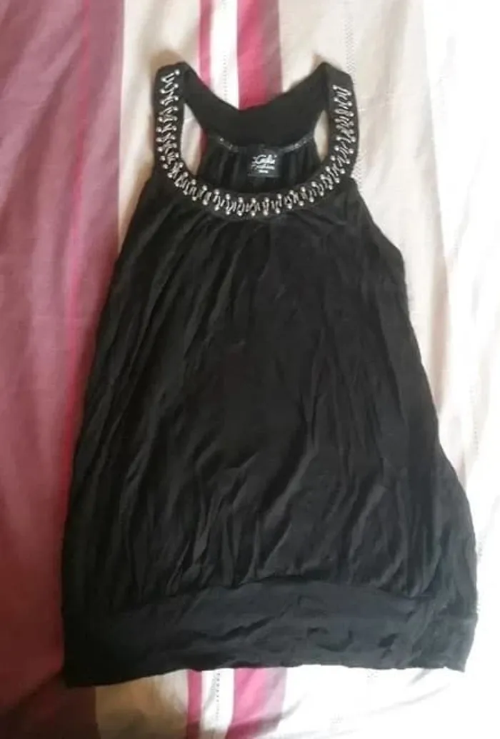 Tunique col sequins taille 38 40 - photo numéro 2