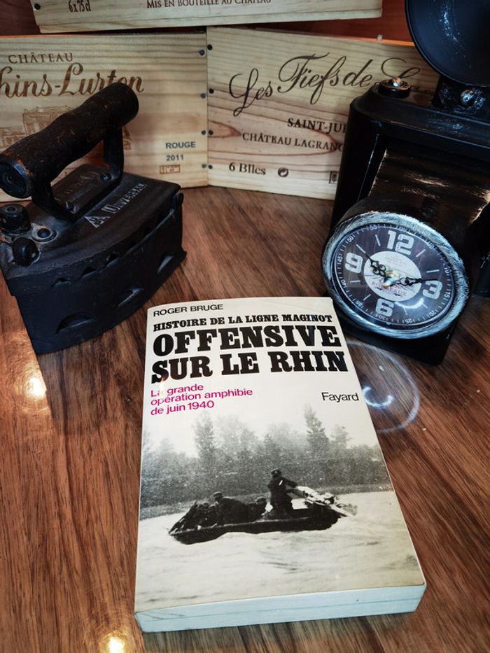 D2906 - livre "Histoire de la ligne Maginot : offensive sur le rhin" - photo numéro 2