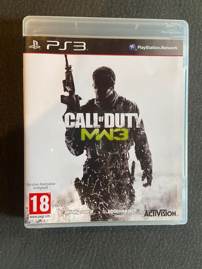 Jeux ps3 Call of Duty Modern Warfare 3