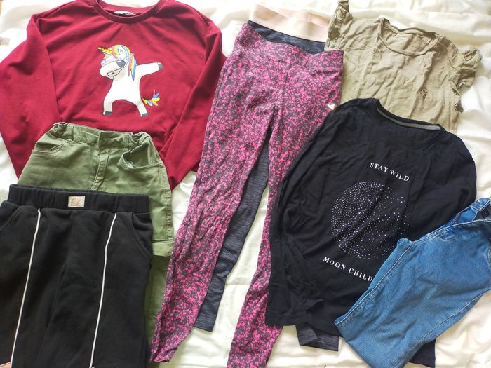 Lot habits fille 10 ans