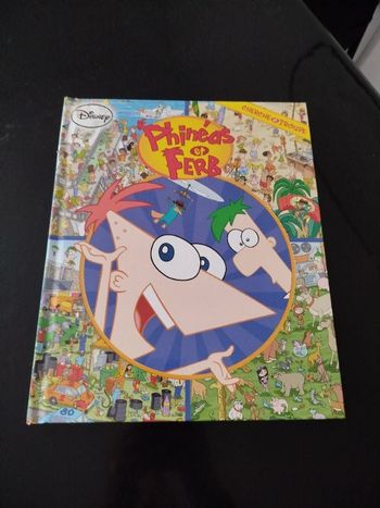 Livre Phinéas et ferb cherche et trouve