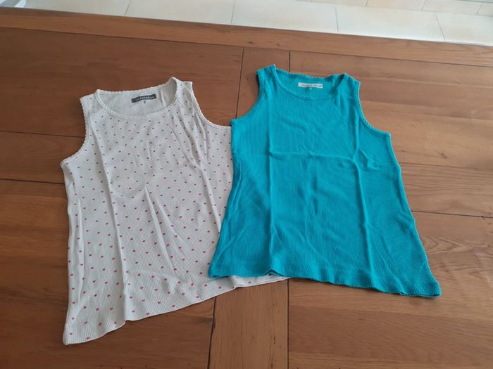 Lot de 2 débardeurs In extenso 8 ans