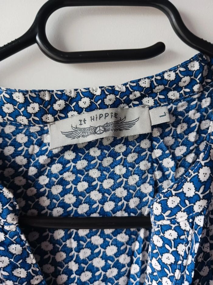 Tunique bleu It hippie Taille L40 - photo numéro 4
