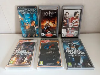 Lot 6 jeux psp