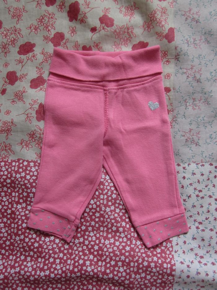 Legging rose 1 mois