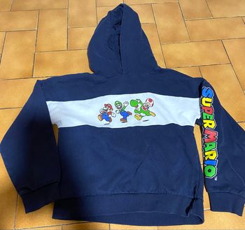 Sweat capuche Mario 8 ans 