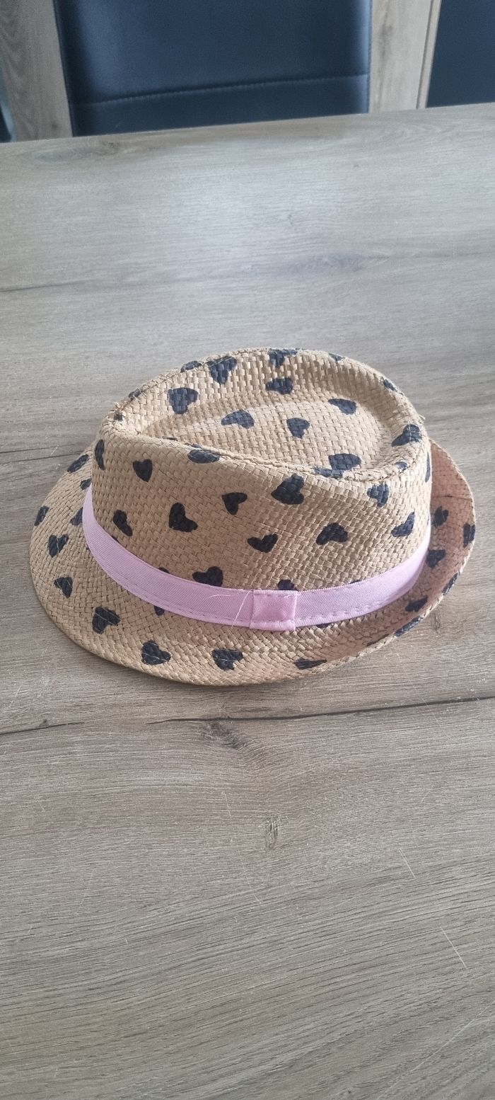 Chapeau de paille 54cm - photo numéro 3