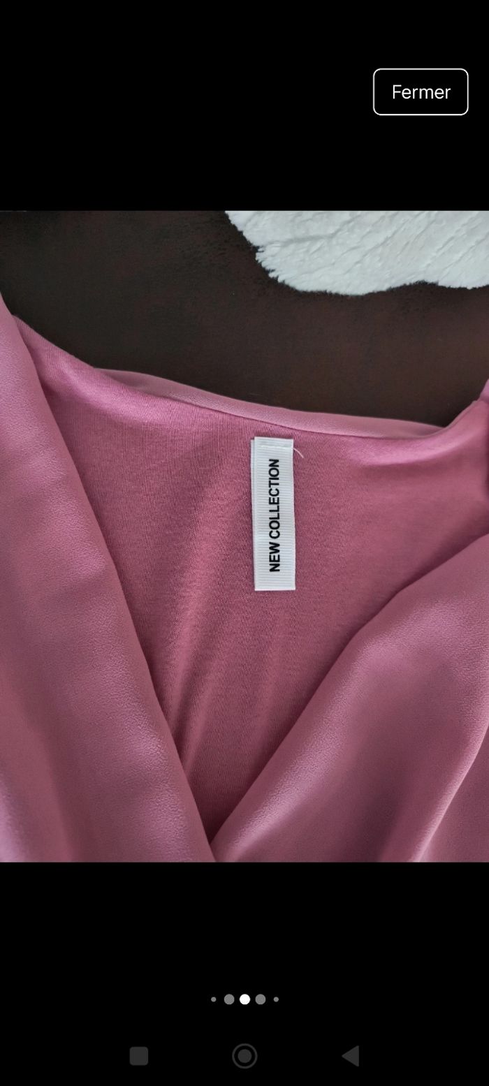 Robe vieux rose - M/L - photo numéro 4