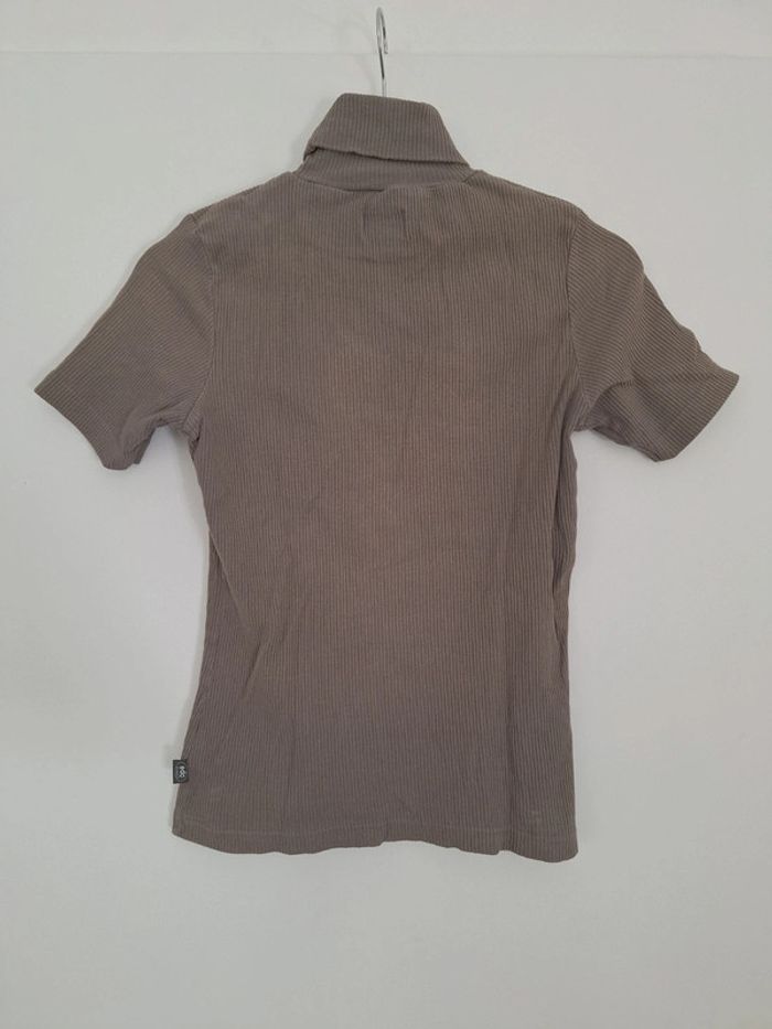 T shirt avec col kaki edc by esprit femme L 40 - photo numéro 2