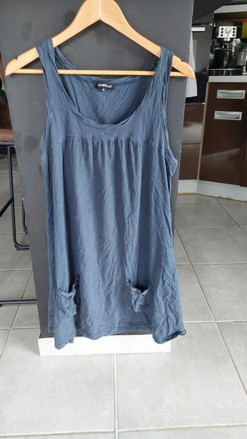 Robe XL bleu marine