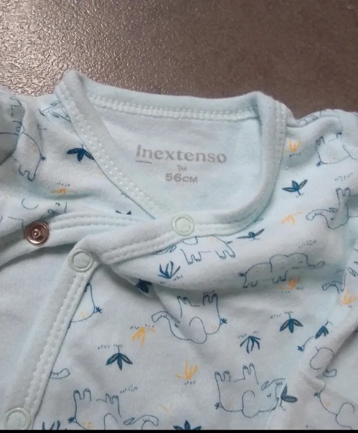 Pyjama moufles intégré +chapeau mixte - photo numéro 6