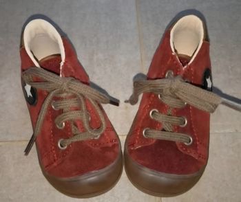 Chaussures bordeaux taille 18 Pat & Ripaton