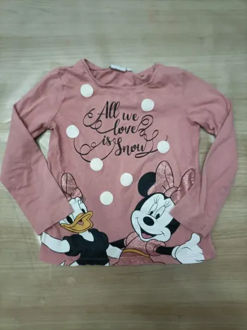 T-shirt manches longues Minnie
