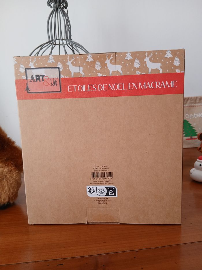 Neuf: Kit déco Étoiles en macramé - photo numéro 5