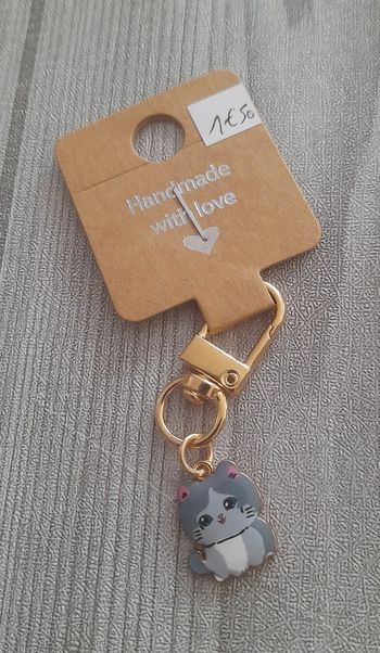 Porte clé chat