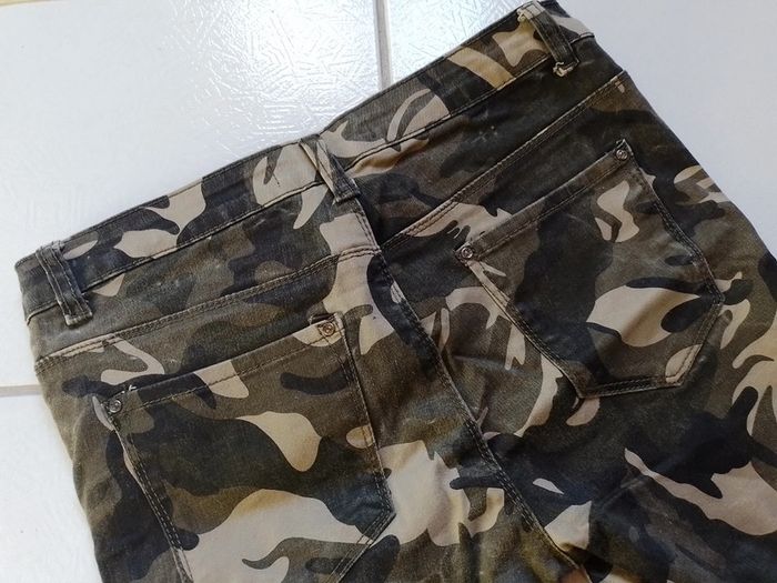 Short femme vert camouflage Goodies - photo numéro 10