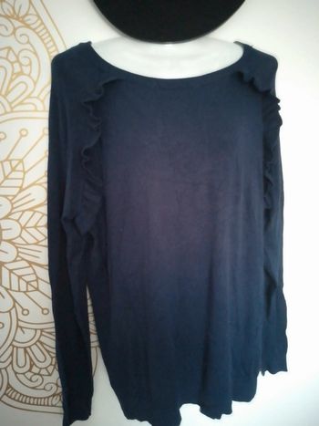 Pull bleu marine taille 46