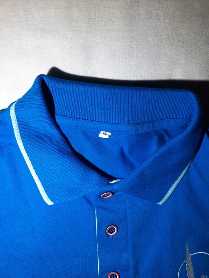 Polo vintage bleu - photo numéro 4