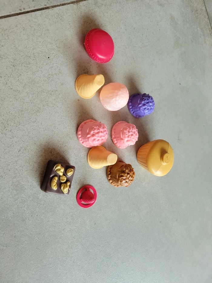 Jouet lot dessert macaron glace chocolat