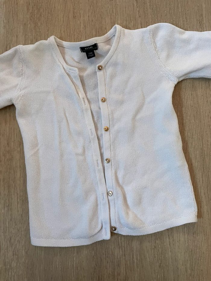 Gilet blanc - photo numéro 2