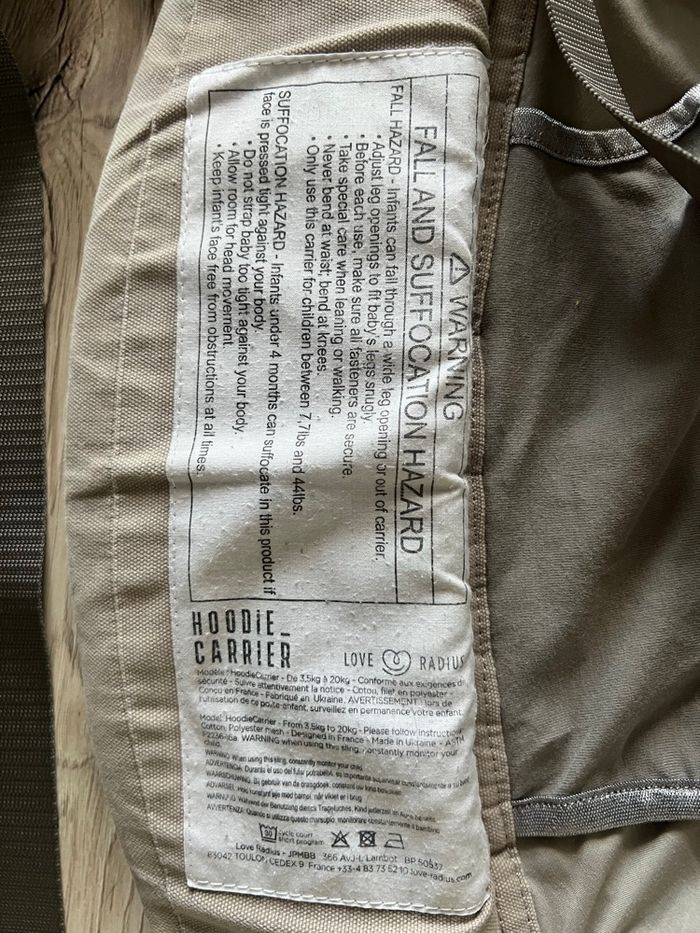 Porte bébé physiologique Live Radius - photo numéro 4